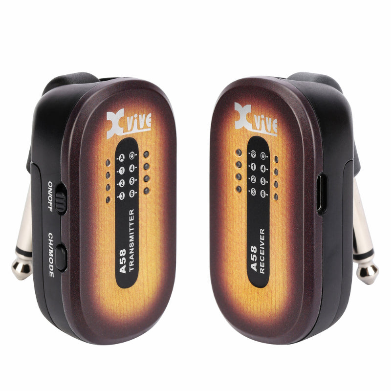 Xvive A58 Sunburst Guitar Wireless System 5.8GHz — view 2