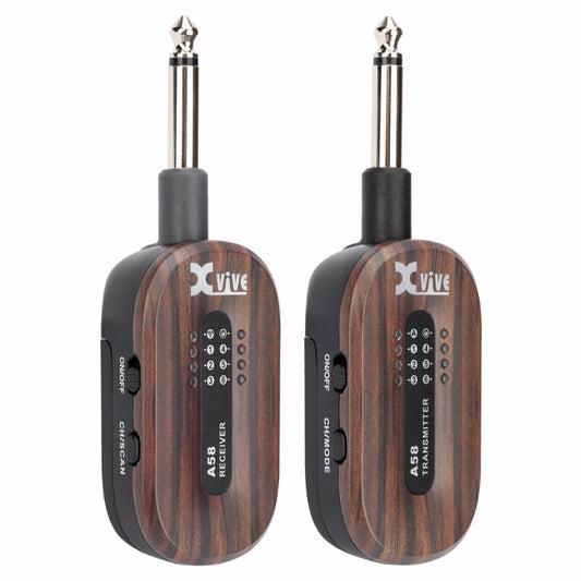 XVIVE A58 Rosewood Wireless Guitar System 5.8GHz