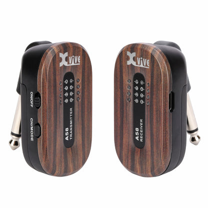 Xvive A58 Rosewood Wireless Guitar System 5.8GHz — view 2