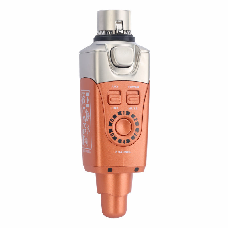 XVIVE U45 Orange 5.8GHz Wireless In-Ear Monitor System — view 4