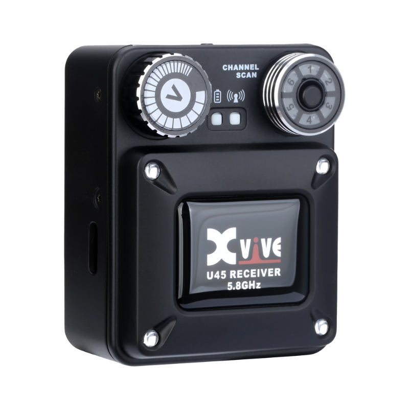 XVIVE U45 Black 5.8GHz Wireless In-Ear Monitor System — view 3