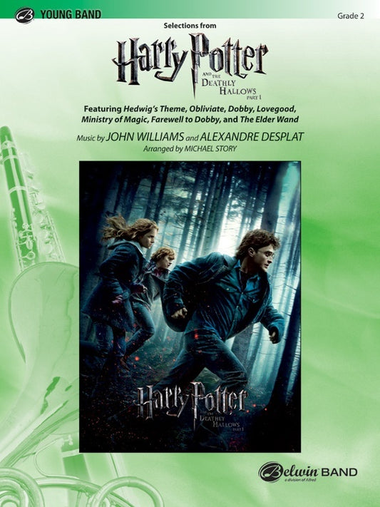 Harry Potter & The Deathly Hallows 1 Concert Band Score Only