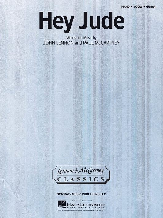 Hey Jude — Piano/Vocal/Guitar (Hal Leonard)