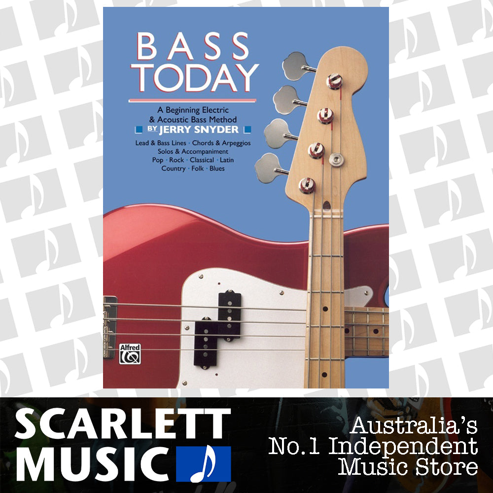 Bass Today Book — view 2