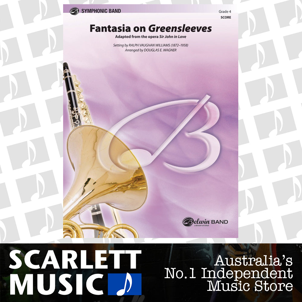 Fantasia On Greesleeves Concert Band Gr 4 — view 2