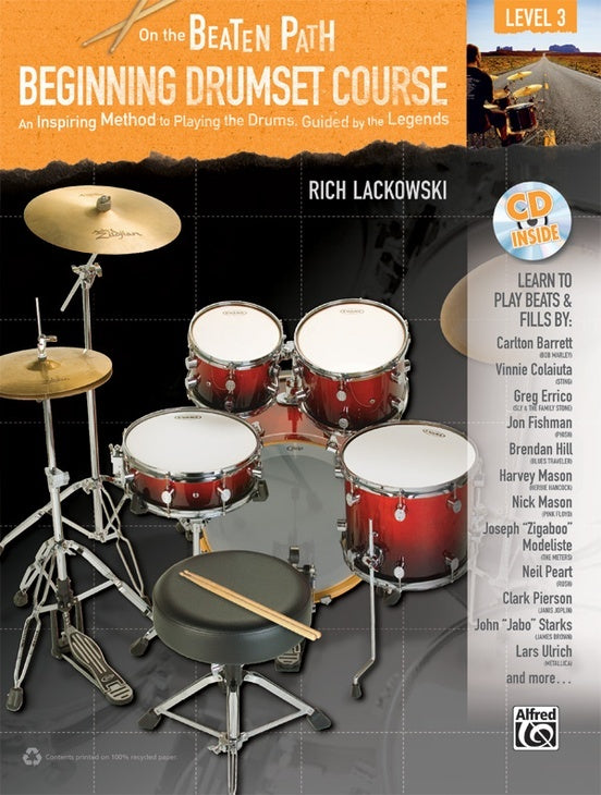 On The Beaten Path Drumset Course 3 Book/CD