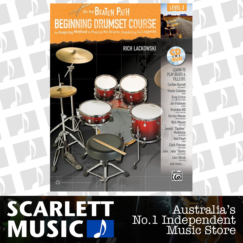 On The Beaten Path Drumset Course 3 Book/CD — view 2