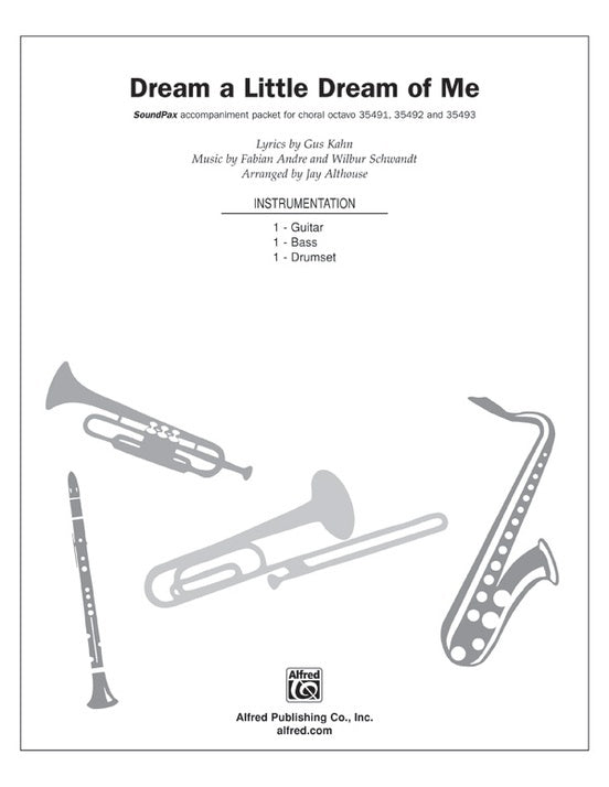 Dream A Little Dream Of Me Soundpax Parts