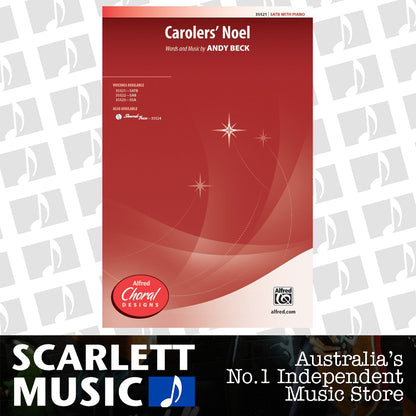 Carolers' Noel SATB — view 2