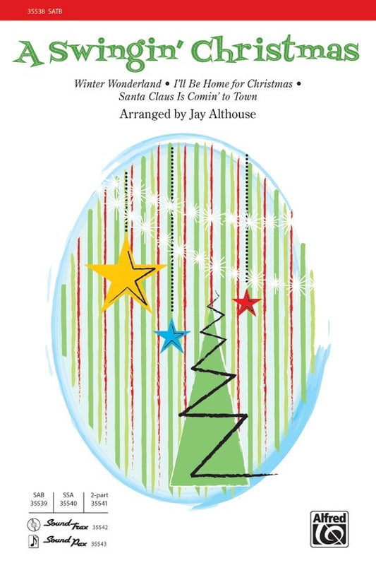 A Swingin Christmas SATB Choral Sheet Music