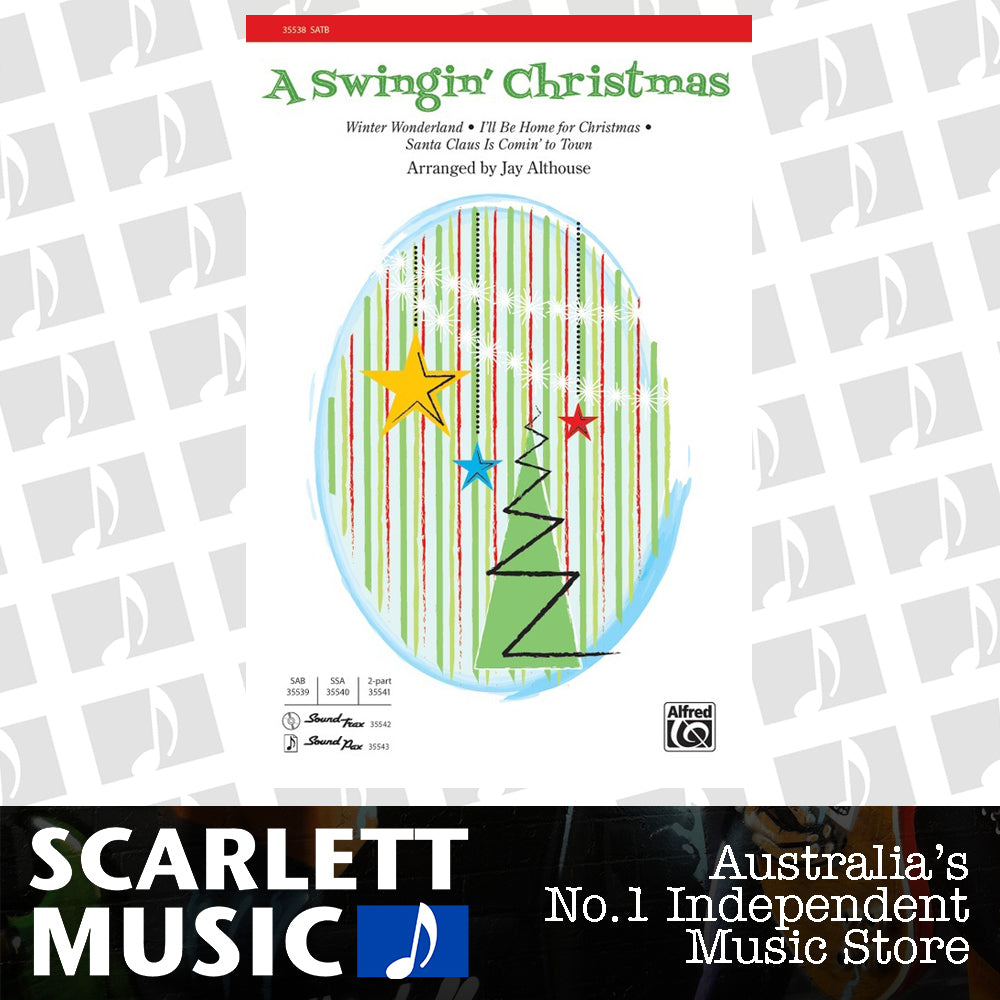 A Swingin Christmas SATB Choral Sheet Music — view 2