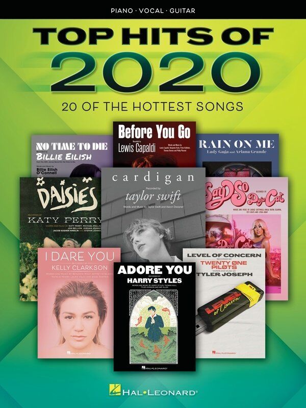 Top Hits of 2020 Piano, Vocal & Guitar Songbook
