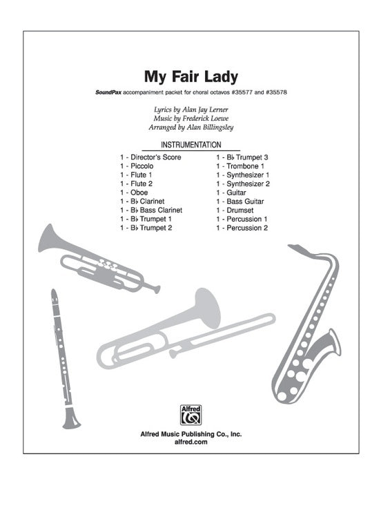 My Fair Lady Soundpax Instrumental Parts