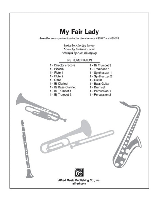 My Fair Lady Soundpax Instrumental Parts