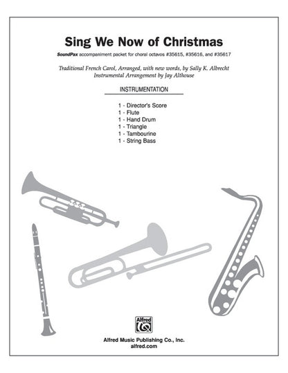 Sing We Now Of Christmas Soundpax Parts