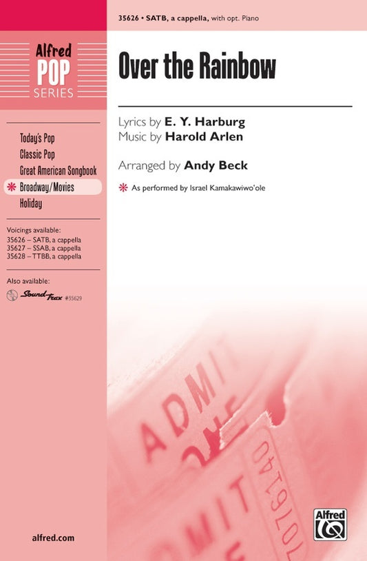 Over The Rainbow SATB