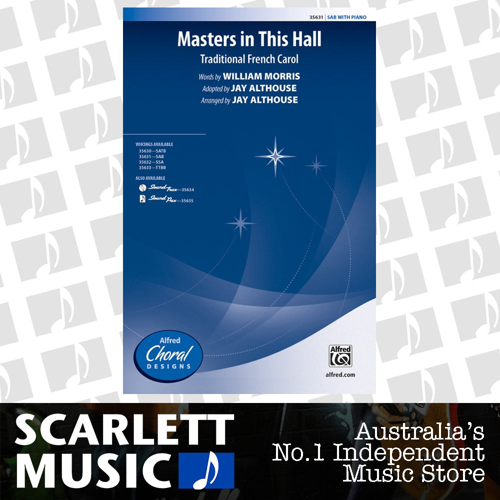Masters In This Hall SAB — view 2