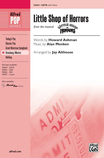 Little Shop Of Horrors SATB