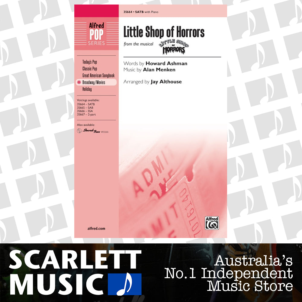Little Shop Of Horrors SATB — view 2