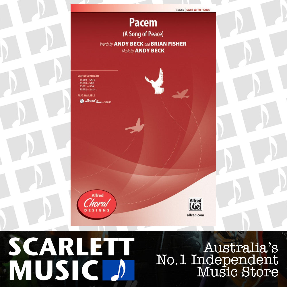 Pacem A Song Of Peace SATB — view 2