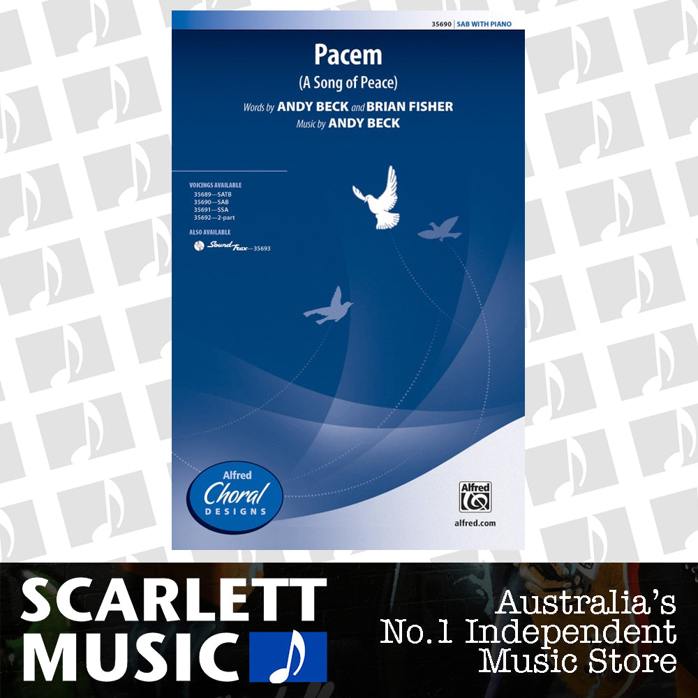 Pacem A Song Of Peace SAB — view 2