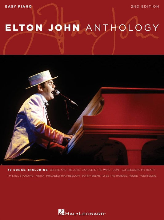 Elton John Anthology Easy Piano 2Nd Edition (Hal Leonard)