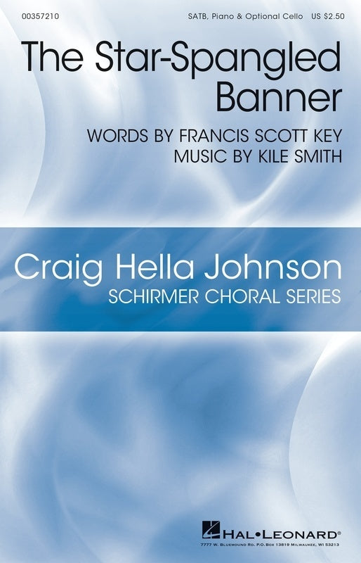The Star Spangled Banner SATB/Piano/Opt Cello