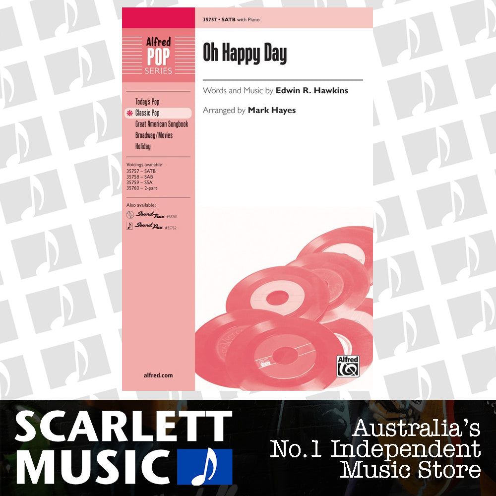 Oh Happy Day SATB — view 2