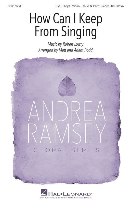 How Can I Keep From Singing SATB