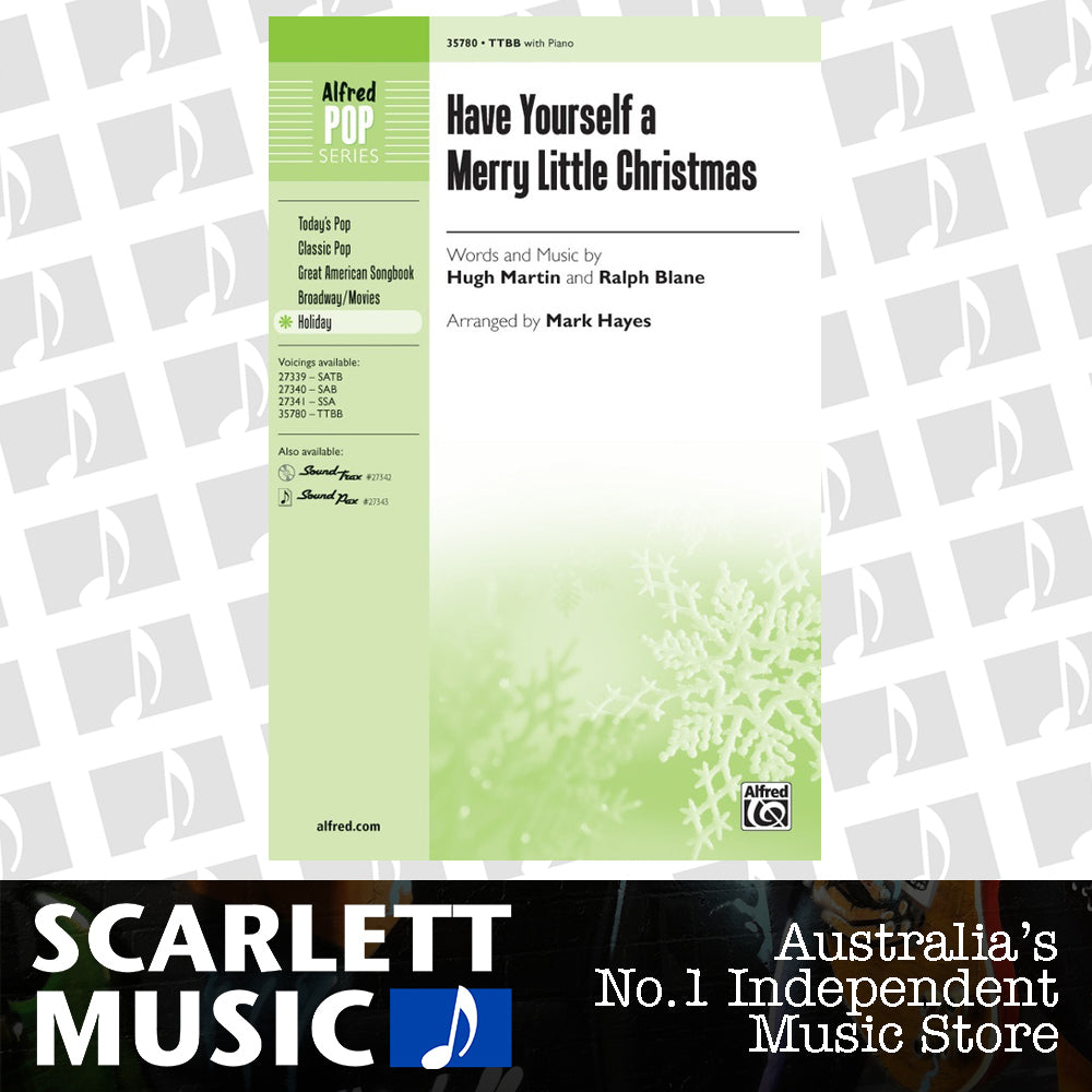 Have Yourself A Merry Little Christmas TTBB — view 2