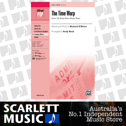 The Time Warp SATB Choral Sheet Music — view 2