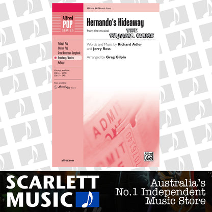 Hernandos Hideaway SATB — view 2