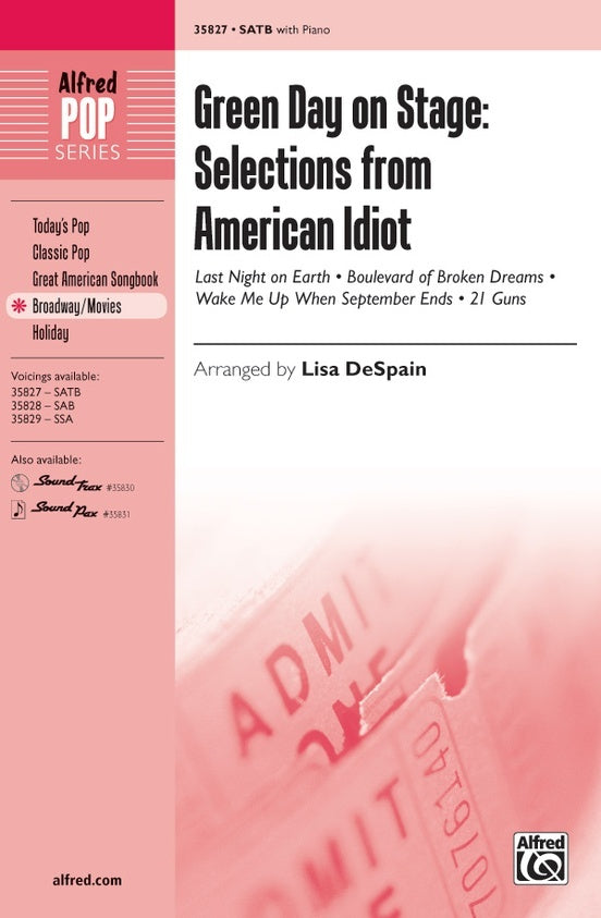 Selections From American Idiot SATB