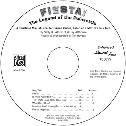 Fiesta Legend Of The Poinsettia Soundtrax CD