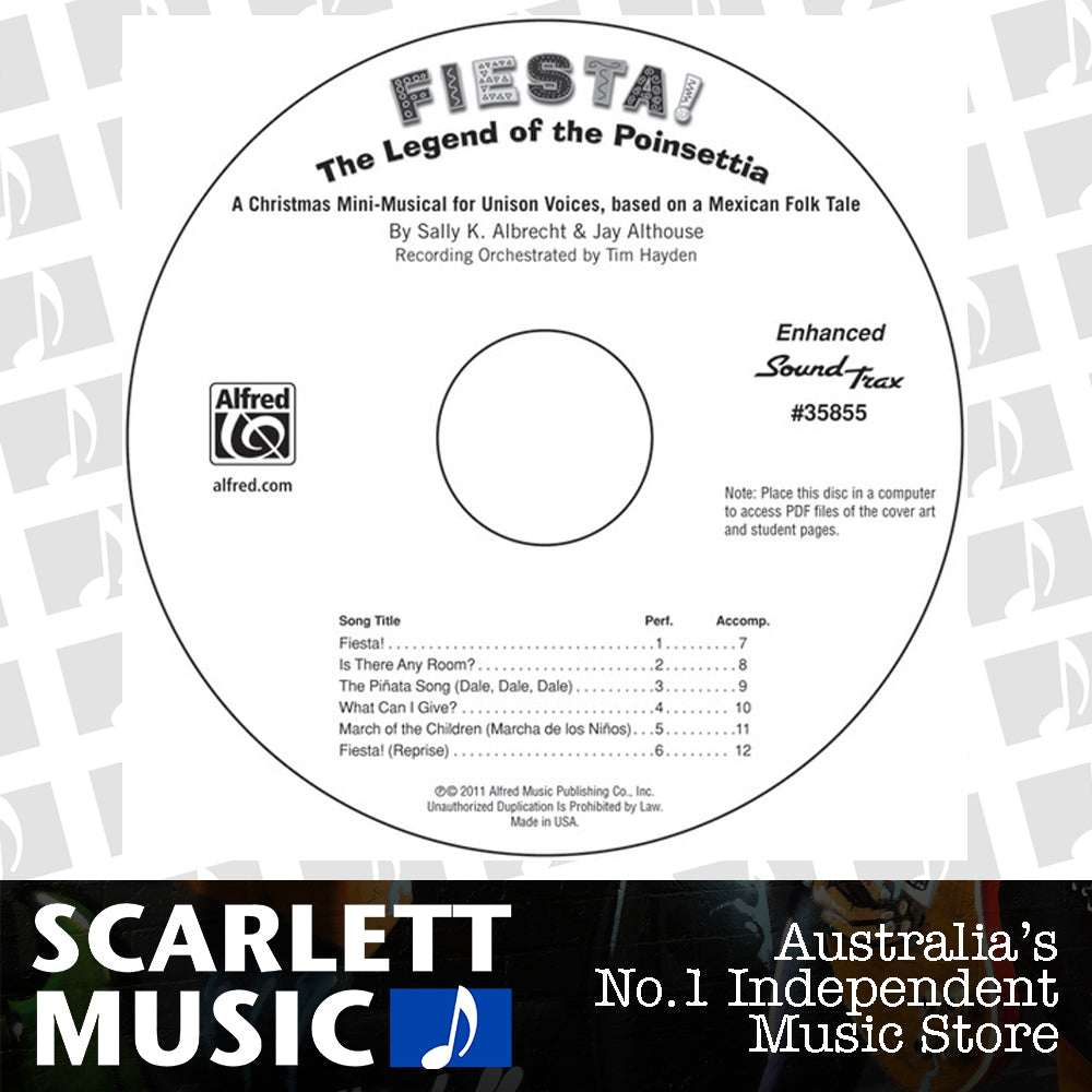 Fiesta Legend Of The Poinsettia Soundtrax CD — view 2