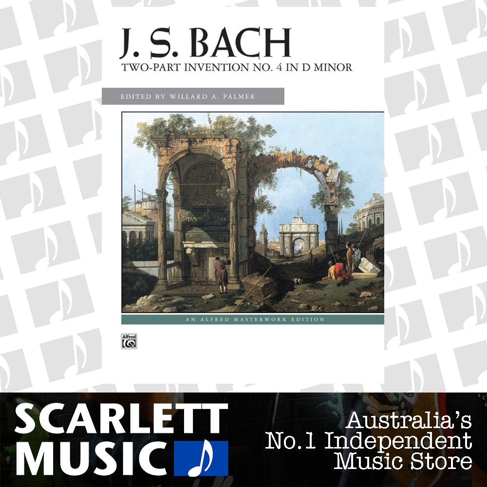 Bach 2-Part Invention No. 4 for Violin in D Minor — view 2
