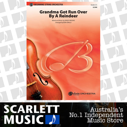 Grandma Got Run Over By A Reindeer String Orchestra Gr 2.5 — view 2