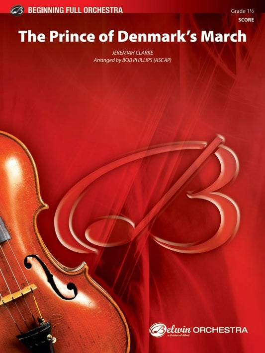 Prince Of Denmarks March Sor Score Only
