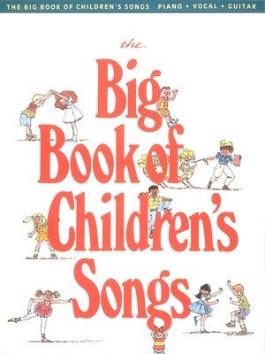 Big Book of Children's Songs PVG by Hal Leonard - 128 Pages, Guitar & Piano Songbook with 55 Favorites