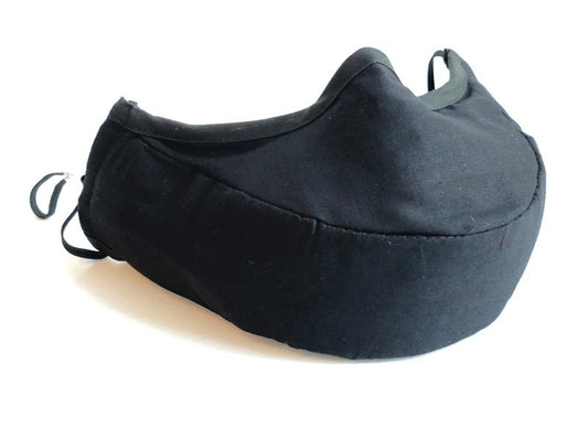 Singer's Mask Adult Size Black with Elastic Ear Loops