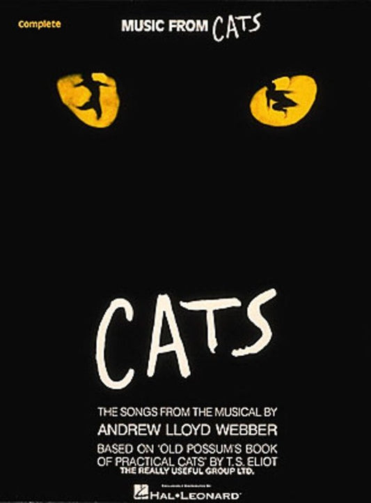 Cats — Vocal Arrangements with Piano (Hal Leonard)
