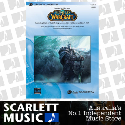 World of Warcraft Full Orchestra Sheet Music Grade 4 — view 2