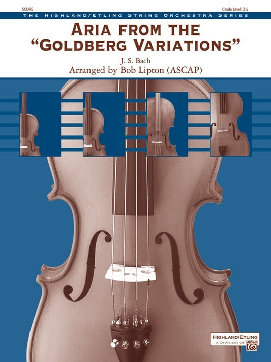 Aria From The Goldberg Variations String Orchestra Gr 2.5