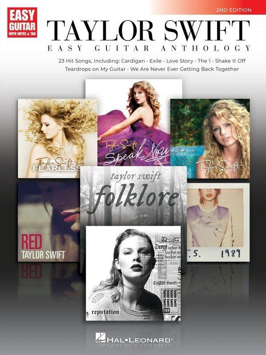 Taylor Swift Easy Guitar Anthology 2nd Edition Songbook