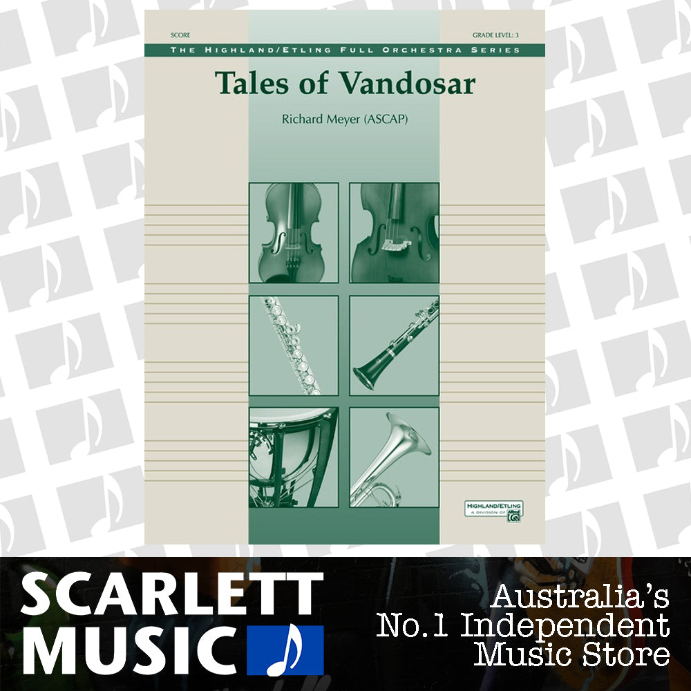 Tales of Vandosar Full Orchestra Grade 3 Conductor Score — view 2