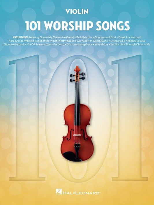 101 Worship Songs for Violin - Hal Leonard