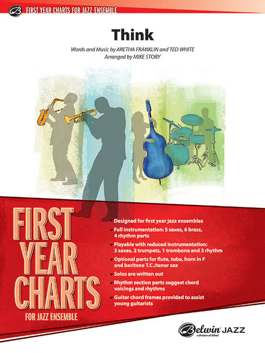 Think JE Gr 1 Jazz Ensemble Sheet Music