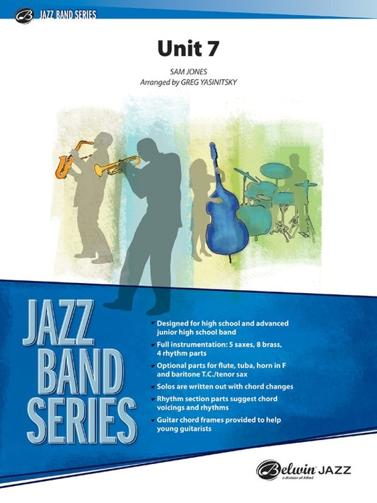 Unit 7 JE Grade 3 Conductor Score for Jazz Ensemble Sheet Music