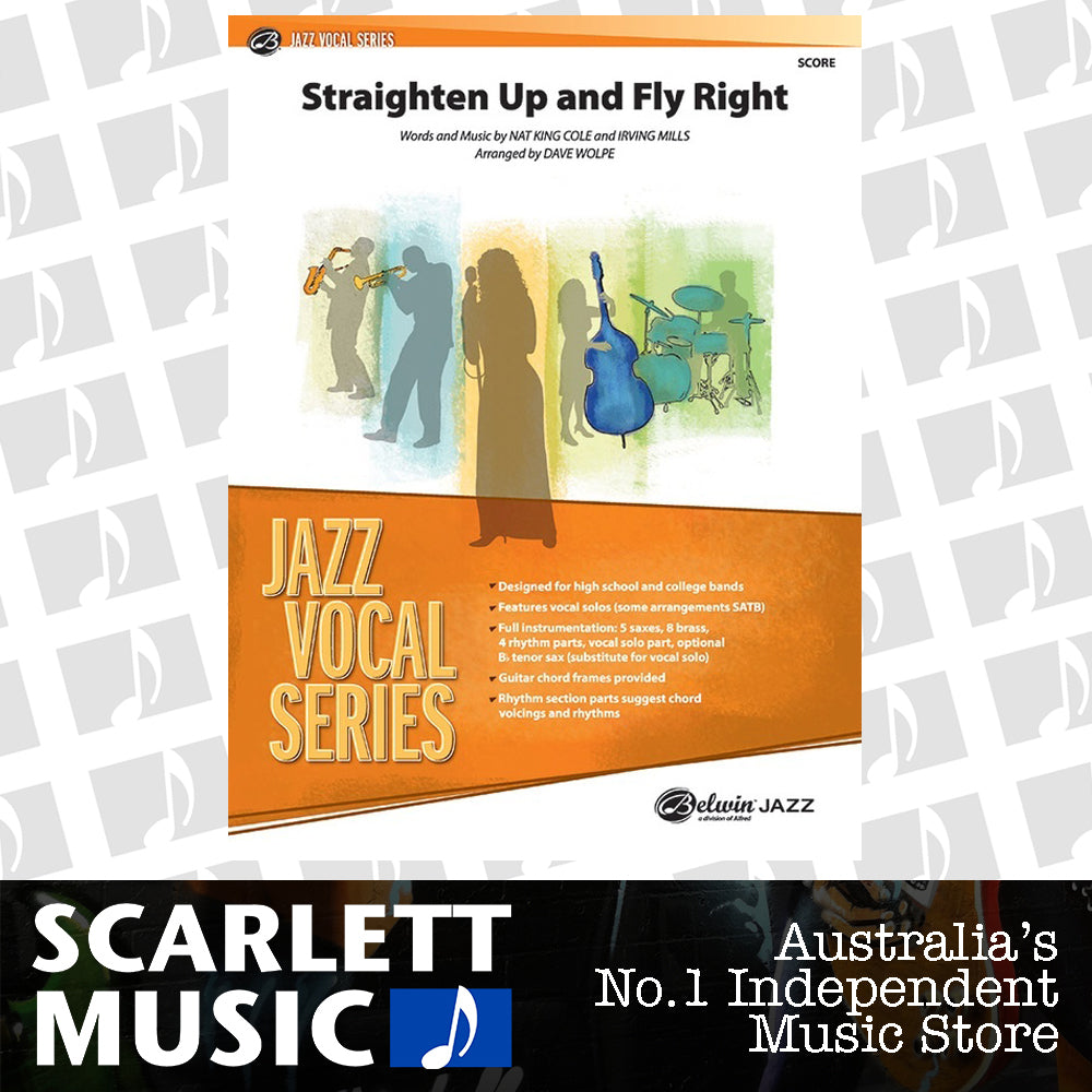 Straighten Up and Fly Right JE Score Only — view 2