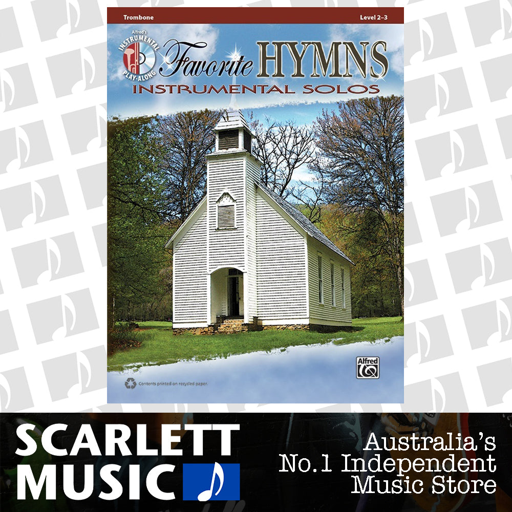 Favorite Hymns Instrumental Solos Trombone Book/CD — view 2
